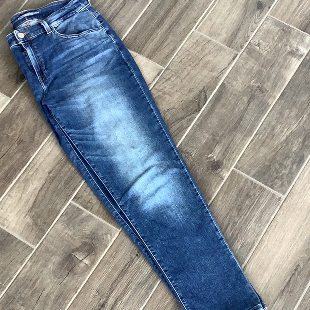 Chicos Platinum Boyfriend Jeans 0.5 - Picture 2 of 5